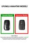 Toyota Compatible Corolla, Cross, Yaris, Cross, Ch-R, Rav4, Hilux, Compatible, Glossy Tpu Key Case Cover (Rose 2 Keys) - 2