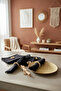 Premium Linen Black 6-Piece (WITH BUCKLE GIFT) Napkin Set - 3