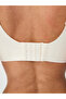 Woman # Izbırakmaz Seamless Invisible Bra Without Underwire Laser Cut Removable Padded Ghost Bra Ecru - 2278 - 4