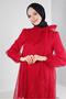 Tunic with Tie-Up Necklace and Accessory Detail 43577