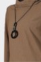 Chiffon Detail Silvery Tunic 42811 - 4
