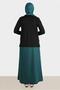 Leather-Detail Plus Size Skirt 60217 - 3