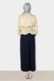 Elastic Waist and Sleeves Blouse 42762 - 3