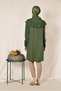Shoulder and Embroidery Detail Shoulder Tunic with Volan 4120 - 3