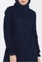 Lace Button Detailed Dress 4390-1 - 4