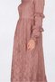 Skirt Fluffy Ruched Dress 4356 - 4