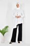 Asymetric Cut Volan Tunic 4864