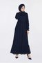 Lace Button Detailed Dress 4390-1 - 2