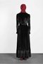 Embroidered Dress with Belt 40379 - 3