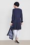 Pocketed Bicycle Collar Tunic 4240 - 3