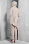 Asymetric Cut Volan Tunic 4864 - 3