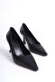 Cordelia Premium Matte Black Stiletto 7 cm