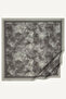 Mink Cloud Pattern Cashmere Scarf - 2