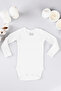 3-Piece 100% Cotton Long Sleeve Baby Snap-On Bodysuit - 5