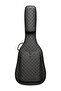 Black Professional Gigbag Classic Guitar Case-Bag-Quilted Faux Leather - 3