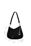 Black Women's Shoulder Bag Cn7720T - 6