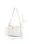 Women's White Shoulder Bag Us26145 - 6