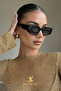Unisex Vintage Black Sunglasses - 2