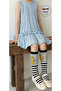 Ugly Toy Patterned Children's Socks 4-Pack Cotton Knee-Length Soft Colorful Comfortable Daily Children's Socks Set - 4