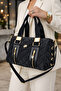 Women's Cylinder Model Hand and Shoulder Bag - 2