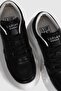 Darla Women's Genuine Leather Classic High Sole Sneaker Casual Shoes Black 121230020 - 6