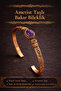 Women's Copper Bracelet Amethyst Stone Handcuff Bracelet - 3