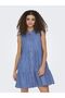 Rochie din denim ONLBEA Rochie scurtă
