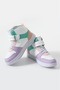 Children's Orthopedic Basketball Velcro Flexible Lightweight Breathable Unisex Kids Sneaker Sports Shoes - 2