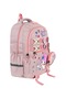 Ultra-Luxury Korean Style Pink Girls' Orthopedic Primary School Backpack with Thermal Lunch Box and Pencil Case - 4