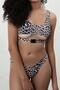 Belted Brazilian Bikini - Pink - 3
