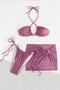 Maria Moderna Bohemian Bikini Set - Plum - 3