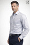 قميص رجالي كلاسيكي مريح من القطن بقصة مريحة - 3