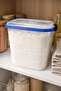 Pulses Storage Container Box 35 Lt Large Size Vacuum Sealed Food Flour Sugar Rice Airtight 35*42*39 cm Very Large Airtight Storage Container - 8