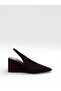 Angel Black Suede Heelled Shoes - 6