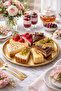 2 Pieces Gold 304 Stainless Steel 20 cm Food Presentation Plate - 4