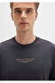 Printed Anthracite T-Shirt Loose Fit / Loose Relaxed Fit 0612833-80106 - 5