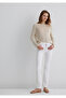Kendra Gold Premium White Jean Trousers 1074686459