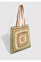 Beige Straw Bag 1911324-70202 - 4