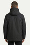 Men's Winter Parka Heat-Retaining Padded Thick Lined Water-Repellent Windproof Hooded Parka Coat - 6