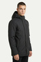 Men's Winter Parka Heat-Retaining Padded Thick Lined Water-Repellent Windproof Hooded Parka Coat