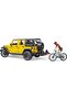 Bruder Jeep W. Rubicon & Bike and Rider 02543 - 3