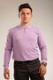 Lilac Long Sleeve Young Boy High School School Lakos Polo Collar T-shirt