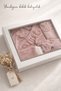 5-Piece Bow Detailed Embroidered %100 Cotton Newborn Baby Girl Hospital Discharge Set/Baby Girl Bodysuit Set - 8