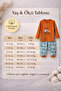 Organic Cotton Pajama Set - 6