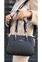 Justpolo Orijianla Women's Black Oversized Shoulder Bag - 3