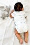 Aqua 100% Organic Cotton Baby Short Sleeve Bodysuit - 7