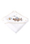 Happy Tony Embroidered 100% Organic Cotton Baby Swaddle Towel 80 X 80 cm - 7