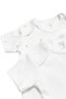 Stars 100% Organic Cotton Baby Short Sleeve Bodysuit Set of 2 - 2