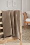 100% Cotton Single Waffle Pike Beige 160 X 220 cm - 2