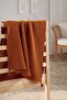Waffle Cinnamon 100% Organic Cotton Single Pique 160 X 220 cm - 2